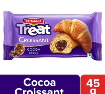 BRITANNIA TREAT CROISSANT COCOA CREME 47 GM